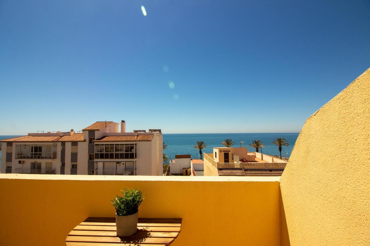 A View Of The Beach Duplex Málaga Buitenkant foto