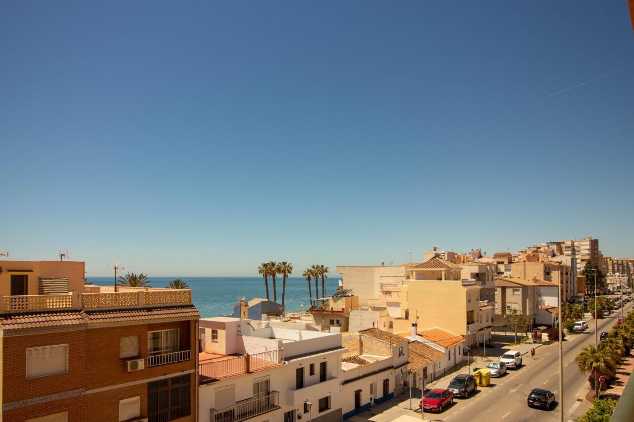A View Of The Beach Duplex Málaga Buitenkant foto